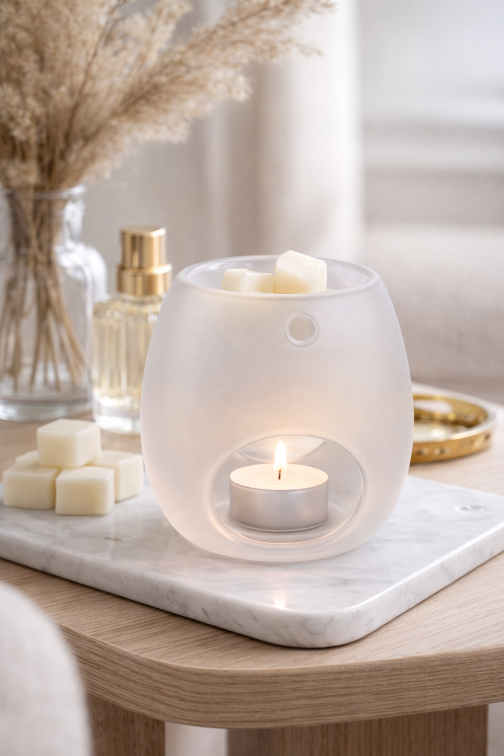 Glass wax melter