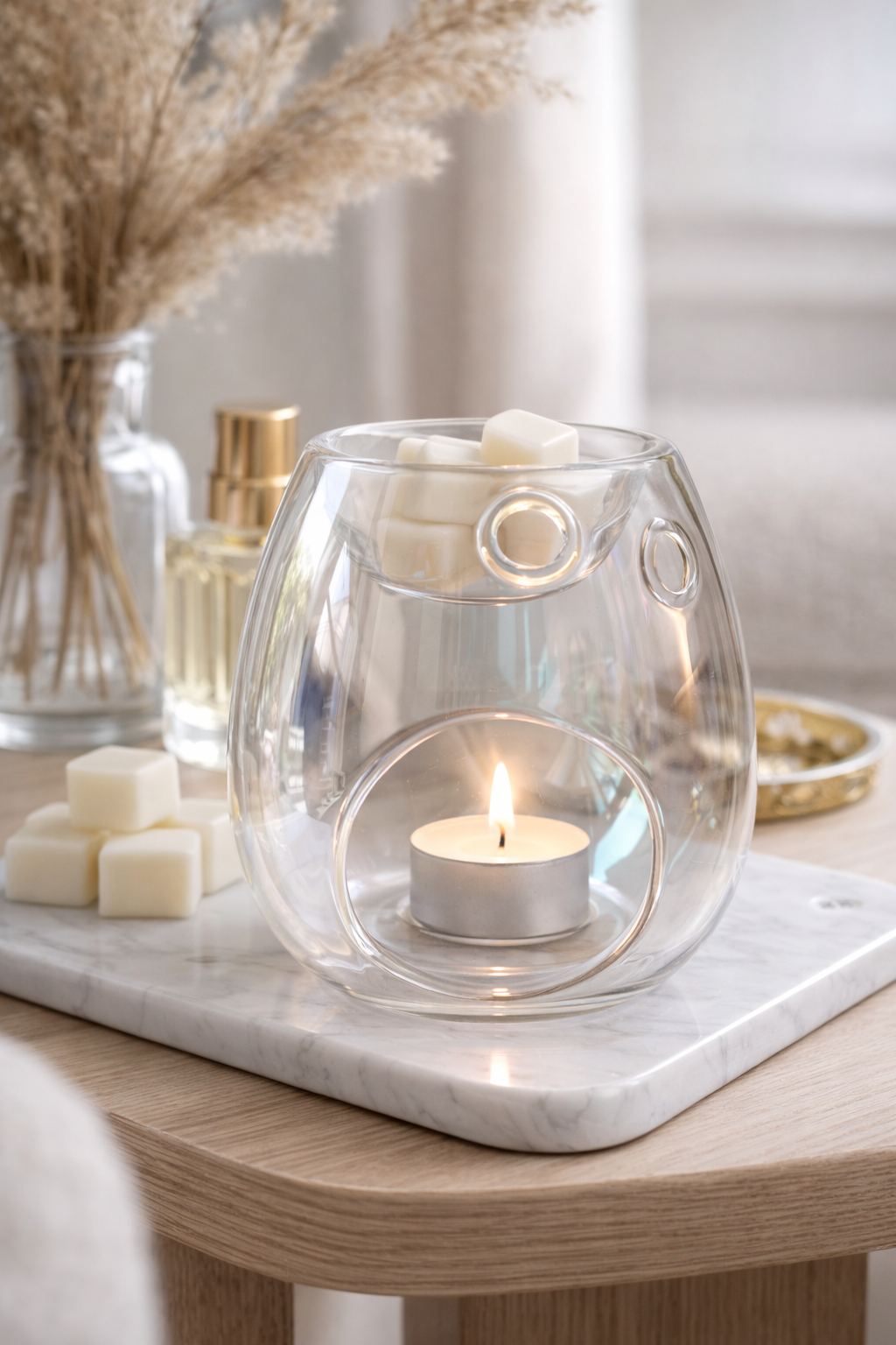 Tealight wax melter