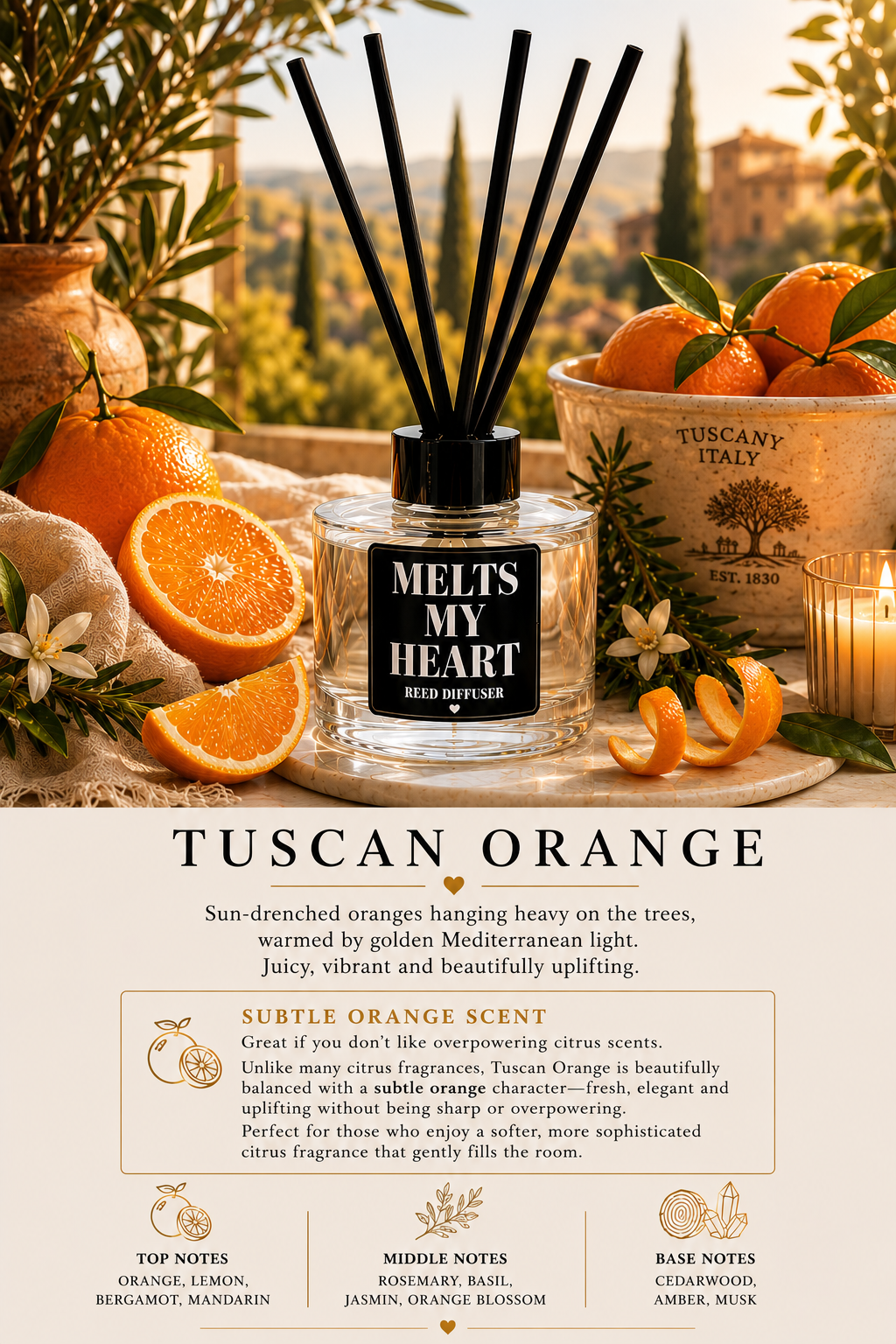 Reed Diffusers & Refills – Long-Lasting Home Fragrance - Meltsmyheartuk