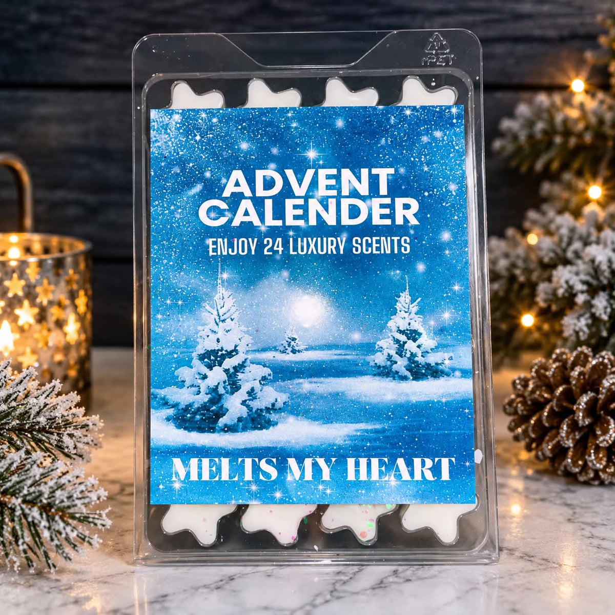 Christmas Wax Melt Advent Calendar – 24 Luxury Scents