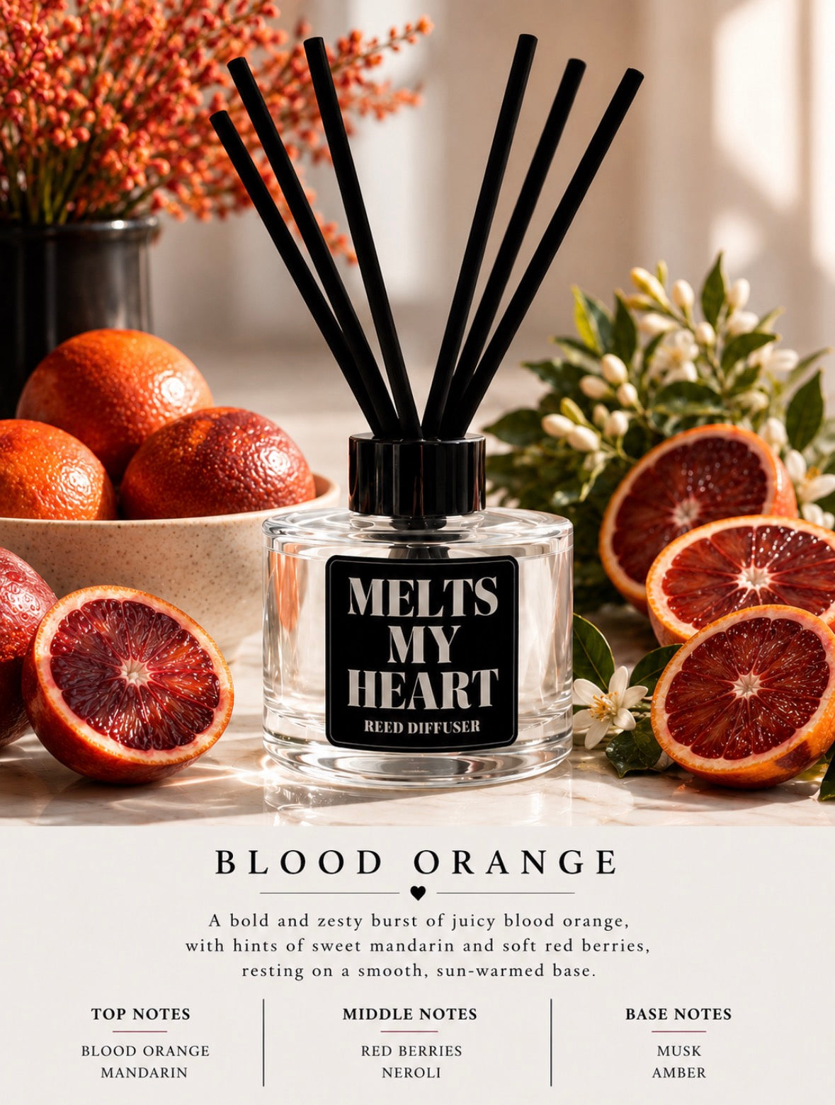 Reed Diffusers & Refills –  LUXURY Long-Lasting Home Fragrance