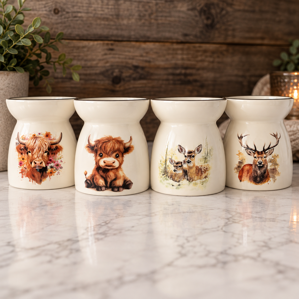 Luxury Wax Melt Burner  Tealight Oil Burner | Wax Melt Warmer UK