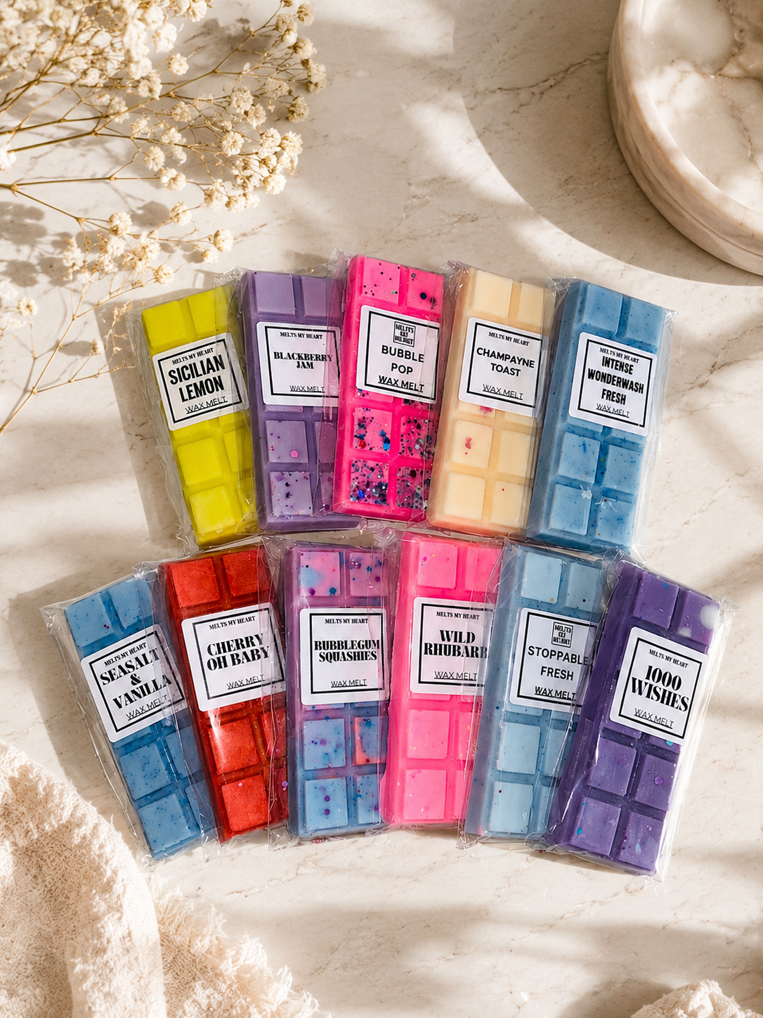 Luxury Soy Wax Melts UK – Strong Long Lasting Scents - Meltsmyheartuk