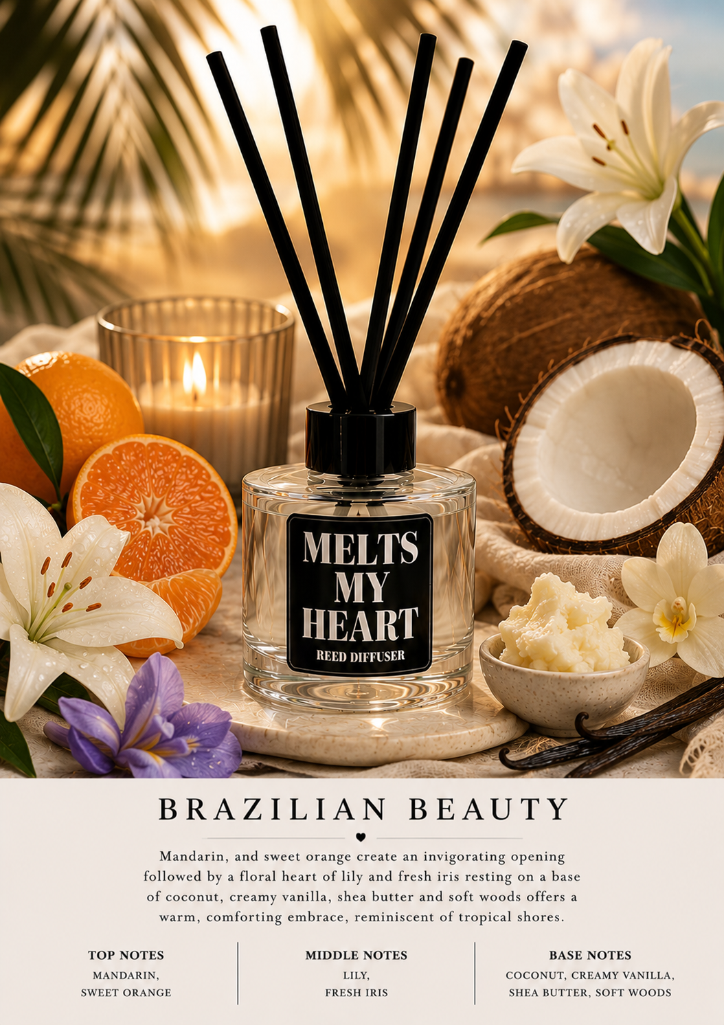 Reed Diffusers & Refills – Long-Lasting Home Fragrance - Meltsmyheartuk